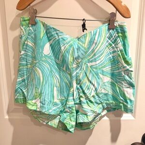Lilly Pulitzer Aqua, Teal & Lime Shorts